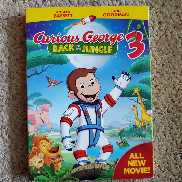 Curious George Other - Curious George 3 Back to the Jungle DVD